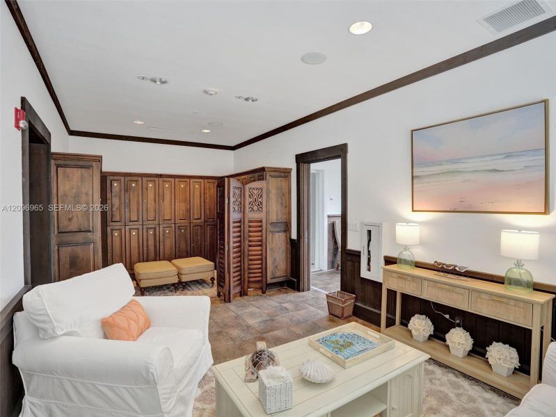 Furnished interior view inside a new home in , Hobe Sound (Image 32).