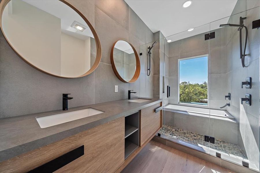 Furnished interior view inside a new home in , Sarasota (Image 16).