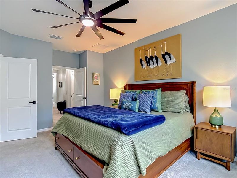 Furnished interior view inside a new home in , Tampa (Image 42).
