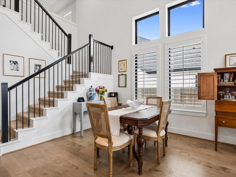 Furnished interior view inside a new home in Audubon, Magnolia (Image 14).