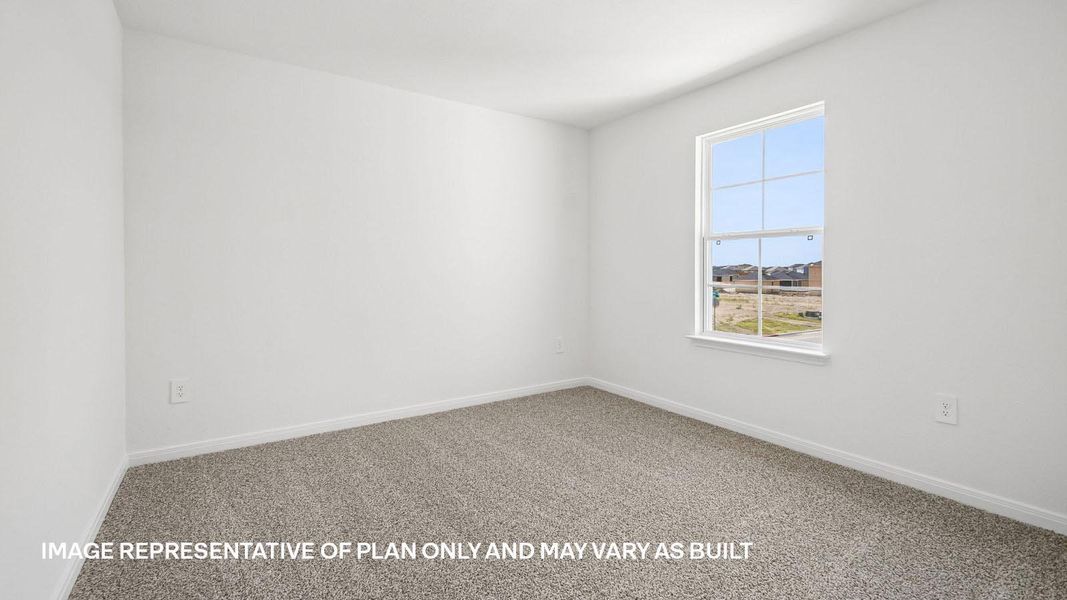 Spacious, unfurnished interior of a new home in Prairie Lakes, Buda (Image 31).