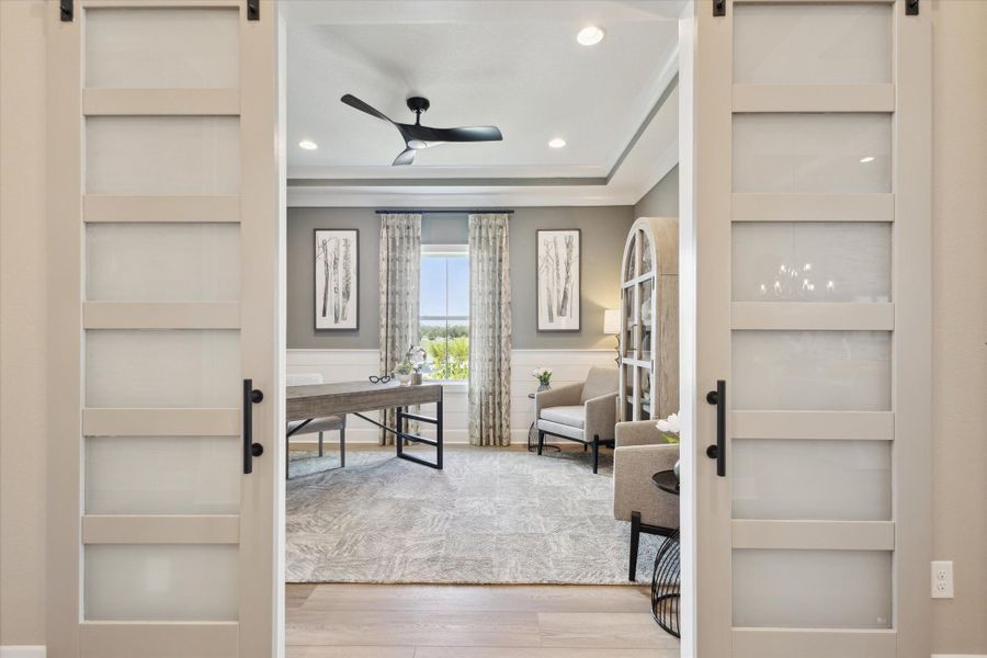 Den - Biscayne II at North River Ranch:Den - Biscayne II at North River Ranch