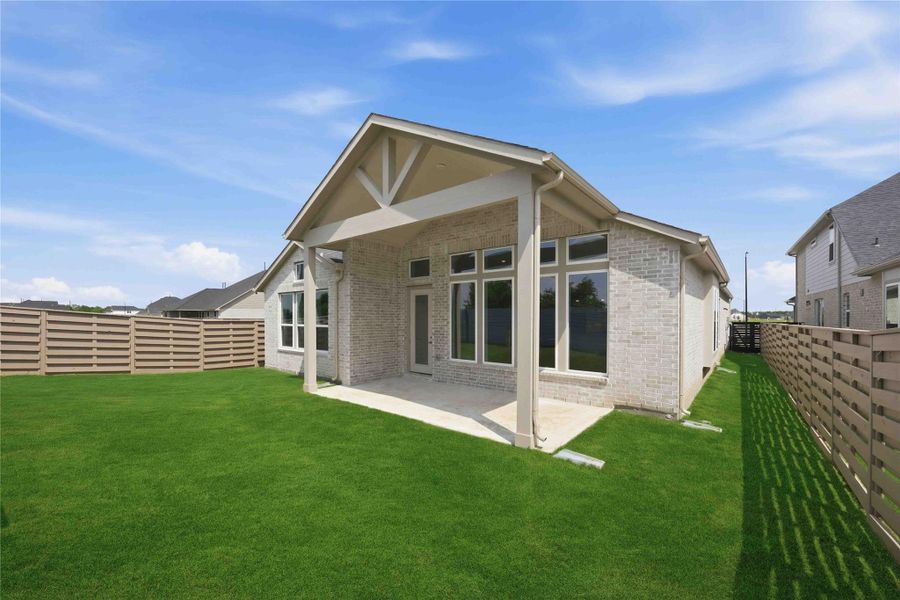 Exterior details and patio area of a home in , Richmond (Image 19). Exterior details and patio area of a home in , Richmond (Image 19).
