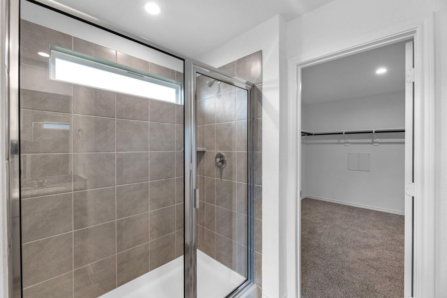 Furnished interior view inside a new home in Reserve at Mallard Lakes, Orange (Image 5).