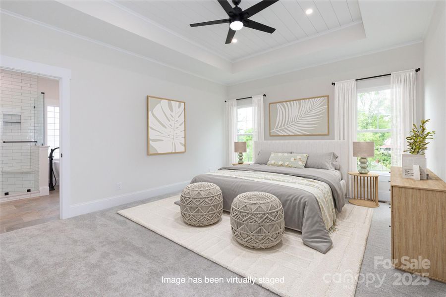 Furnished interior view inside a new home in , Hendersonville (Image 17). Furnished interior view inside a new home in , Hendersonville (Image 17).