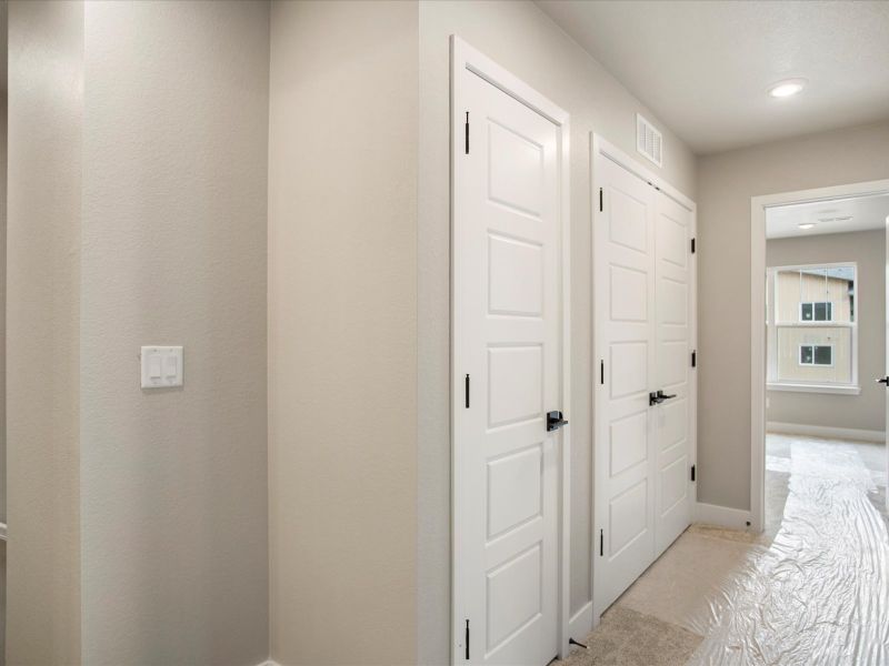 The Keystone floorplan, images taken at Prospect Village at Sterling Ranch