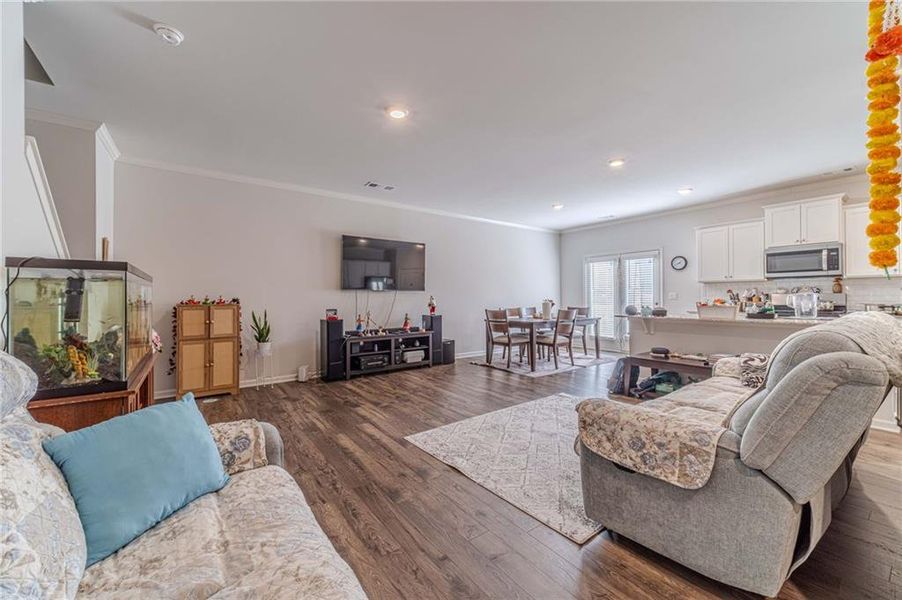 Furnished interior view inside a new home in , Buford (Image 27). Furnished interior view inside a new home in , Buford (Image 27).