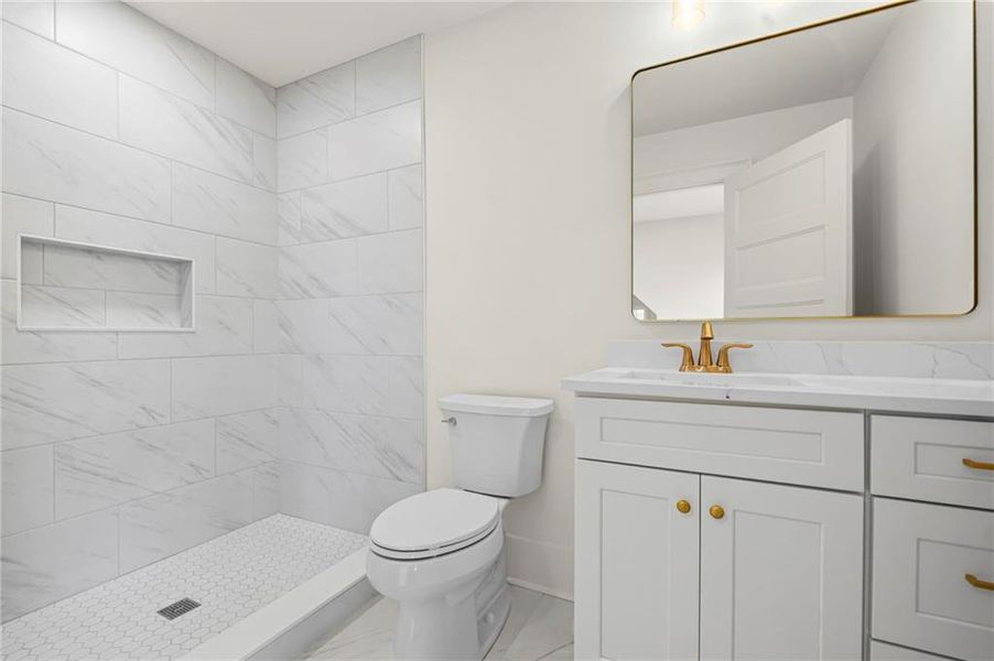 Furnished interior view inside a new home in , Canton (Image 17).