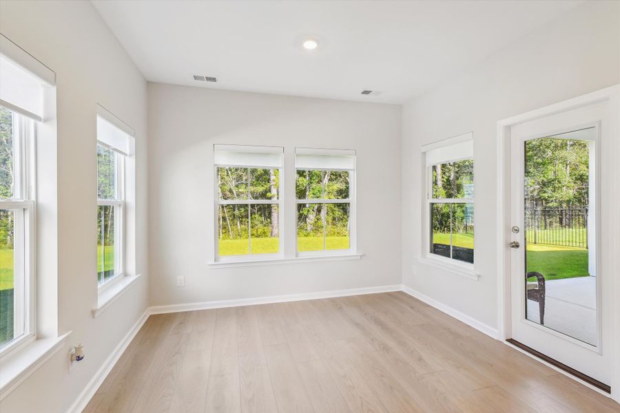 Spacious, unfurnished interior of a new home in Saint John's Lake: Arbor Collection, Johns Island (Image 23).