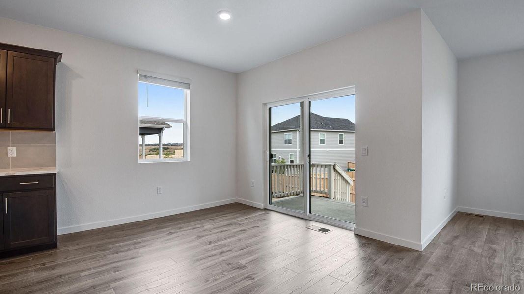 Spacious, unfurnished interior of a new home in Trails at Crowfoot, Parker (Image 23).