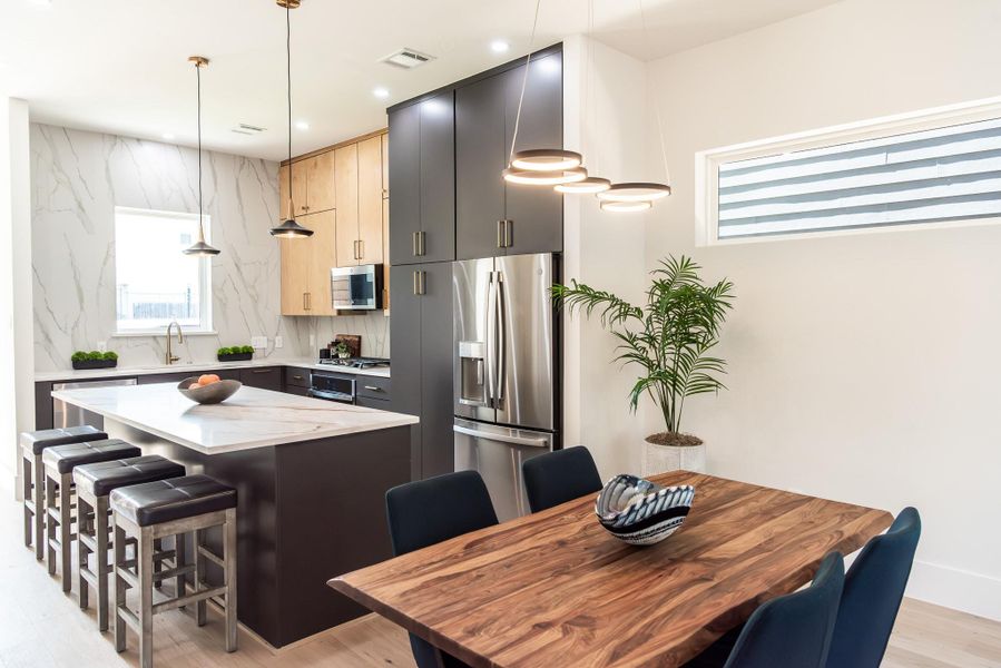 Dining Area: Views of the kitchen Dining Area: Views of the kitchen