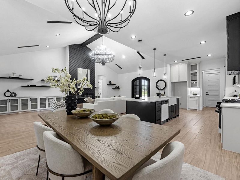 Furnished interior view inside a new home in , Dayton (Image 24).