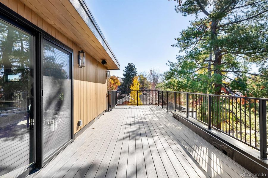 Exterior details and patio area of a home in , Denver (Image 27).