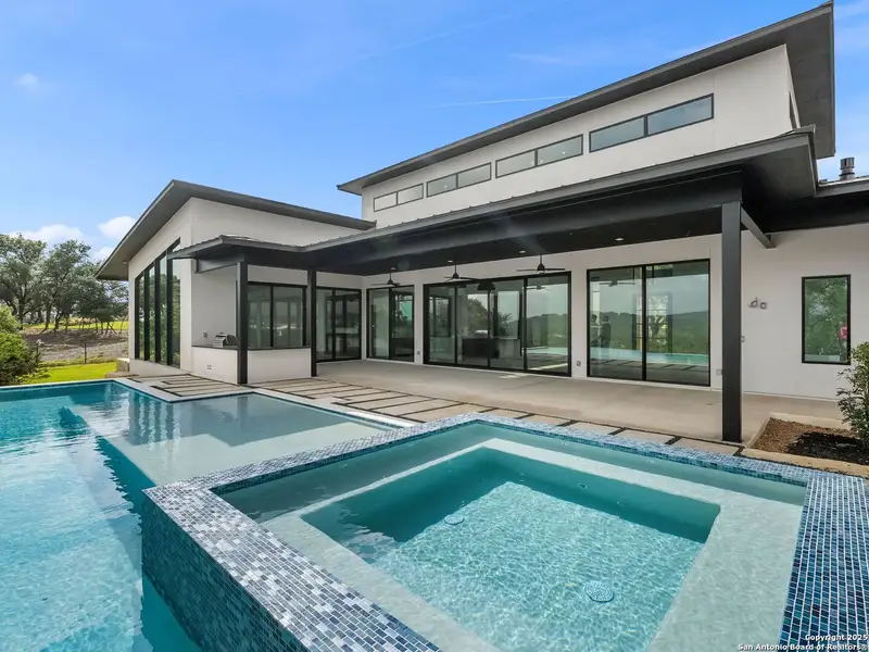 Exterior details and patio area of a home in , Boerne (Image 11).