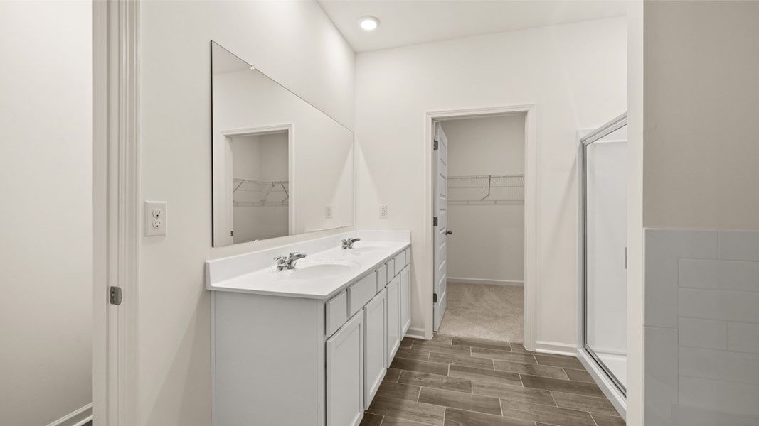 Furnished interior view inside a new home in Independence Villas and Townhomes, Loganville (Image 6).