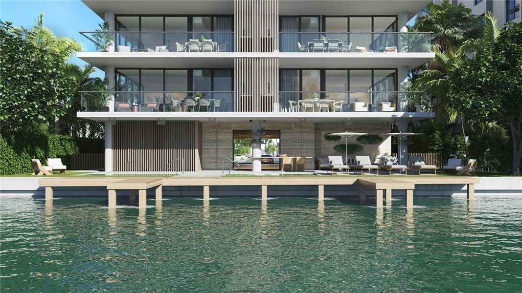 Condo located in Bay Harbor Islands, FL showcasing its design and architecture (Image 11).