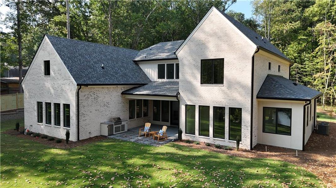 Exterior details and patio area of a home in , Lawrenceville (Image 40).