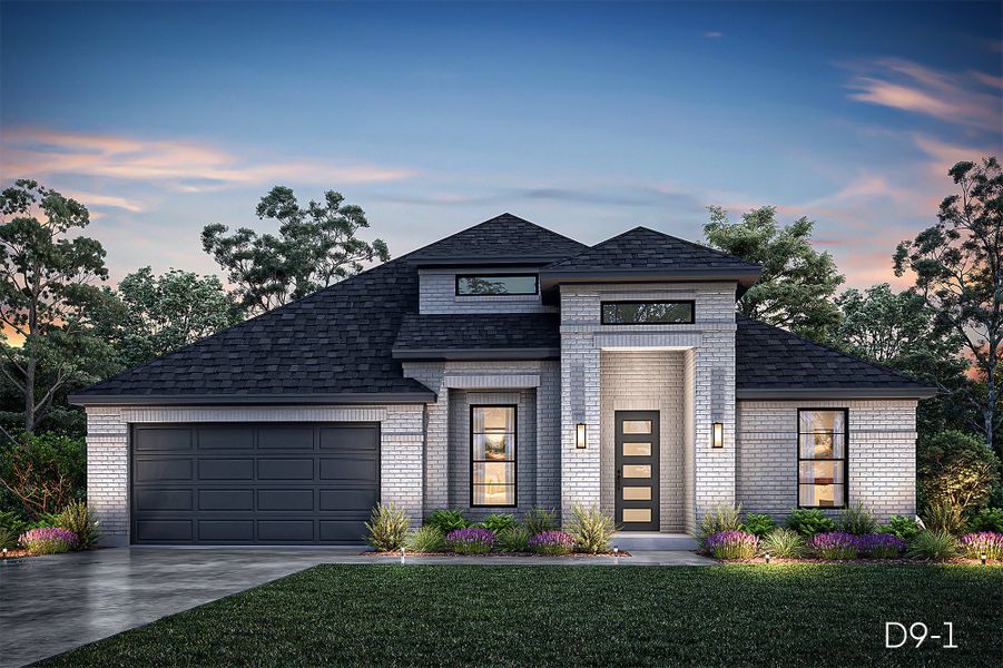 Representative exterior photo of a completed home built from the Richmond by John Houston Homes in Serenity Estates - 1 Acre Lots, Lorena, TX (Image 1). Representative exterior photo of a completed home built from the Richmond by John Houston Homes in Serenity Estates - 1 Acre Lots, Lorena, TX (Image 1).