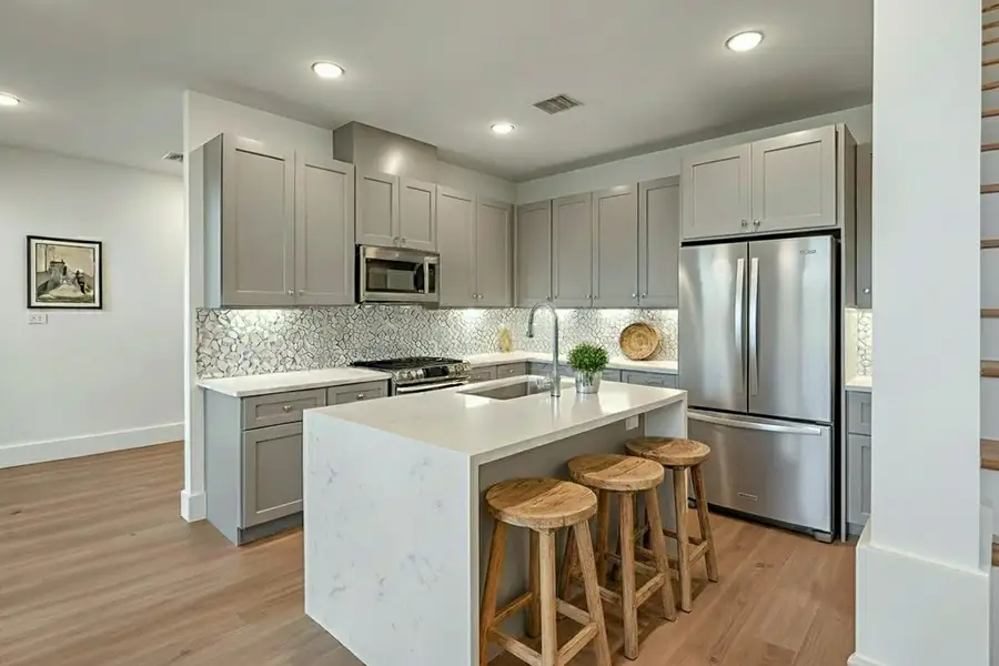 Furnished interior view inside a new home in , Houston (Image 10).