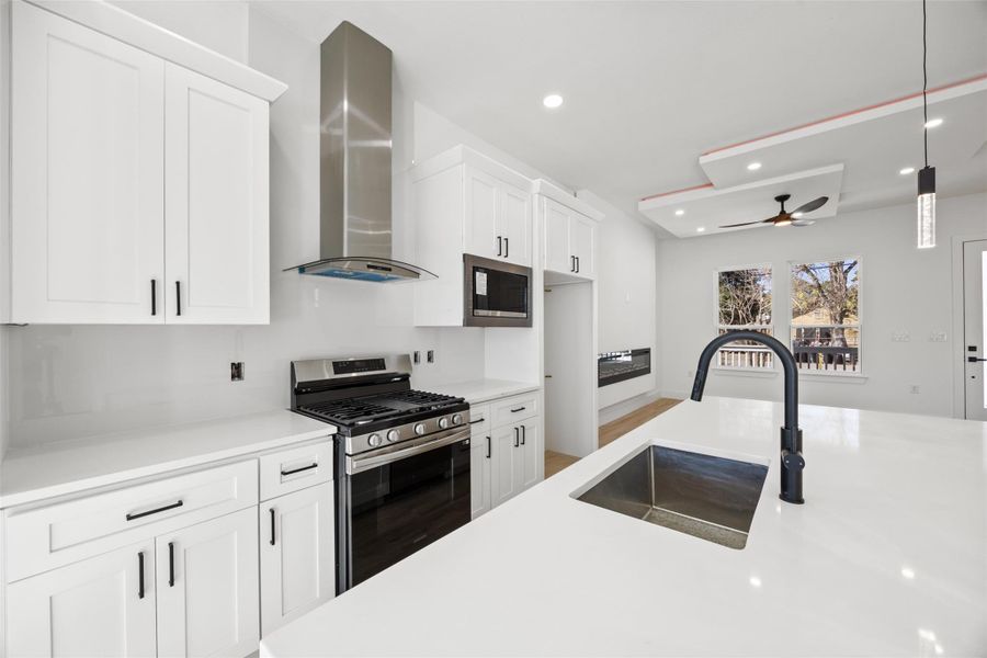 Furnished interior view inside a new home in , Richmond (Image 15).