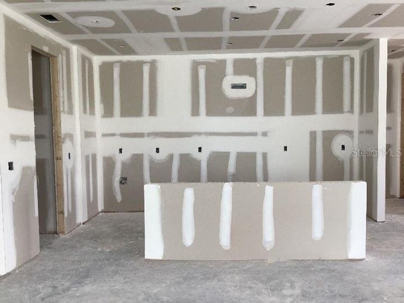 In-progress construction of a new home in Catamaran Cove Traditional, Rockledge, FL (Image 5). In-progress construction of a new home in Catamaran Cove Traditional, Rockledge, FL (Image 5).