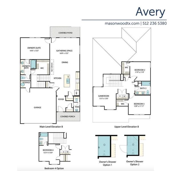 visit: masonwoodtx.com for all 7 floor plans, site map, and more.  This is the "Avery floorplan.