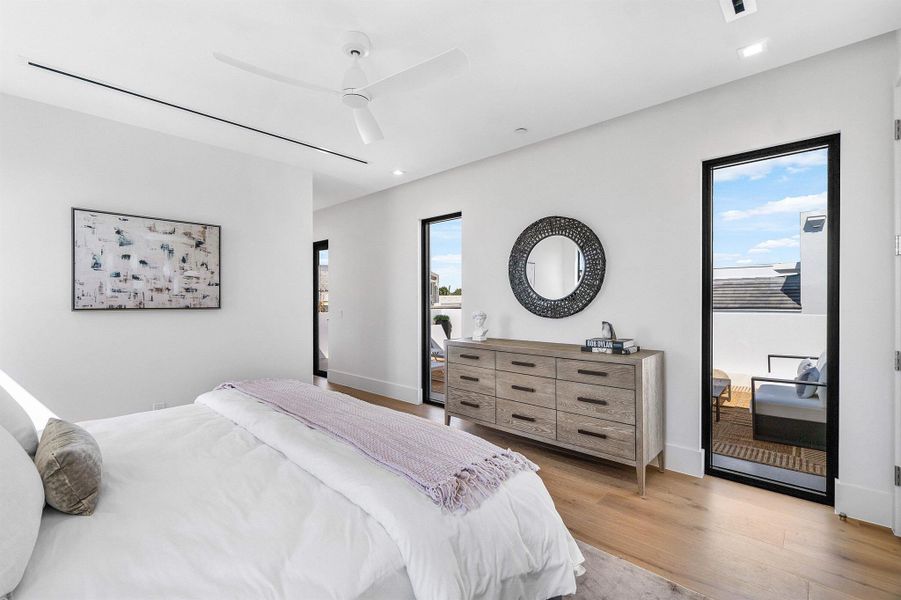 Furnished interior view inside a new home in , Delray Beach (Image 39).