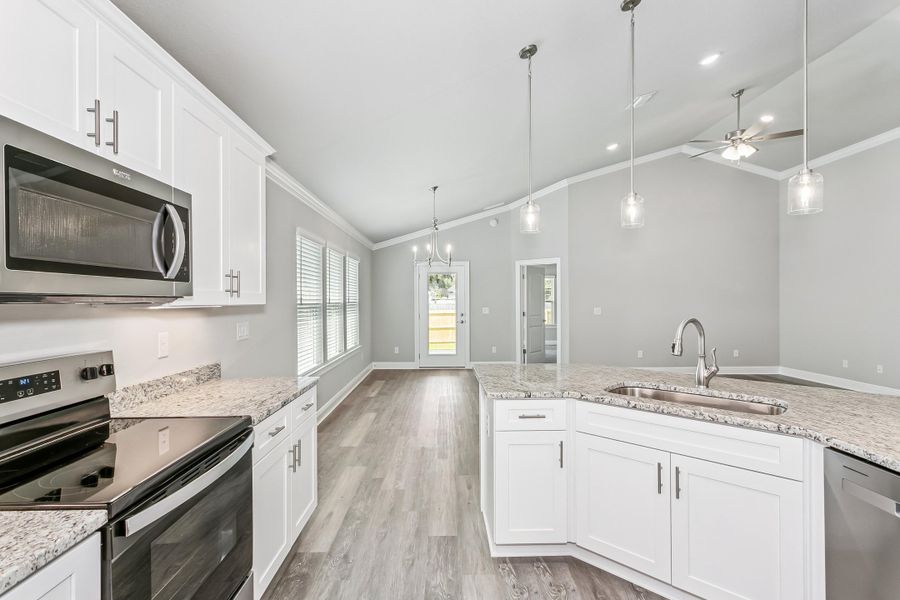 Representative furnished interior of a home built from the The Carlos by Herbst Homes in Buckeyes Landing, Navarre (Image 102). Representative furnished interior of a home built from the The Carlos by Herbst Homes in Buckeyes Landing, Navarre (Image 102).