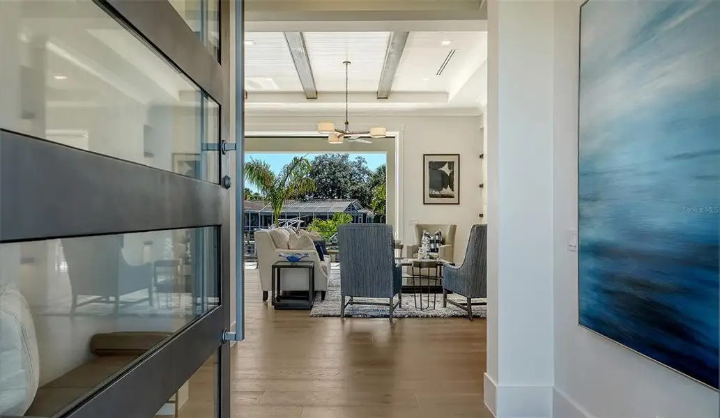 Furnished interior view inside a new home in , Sarasota (Image 62).