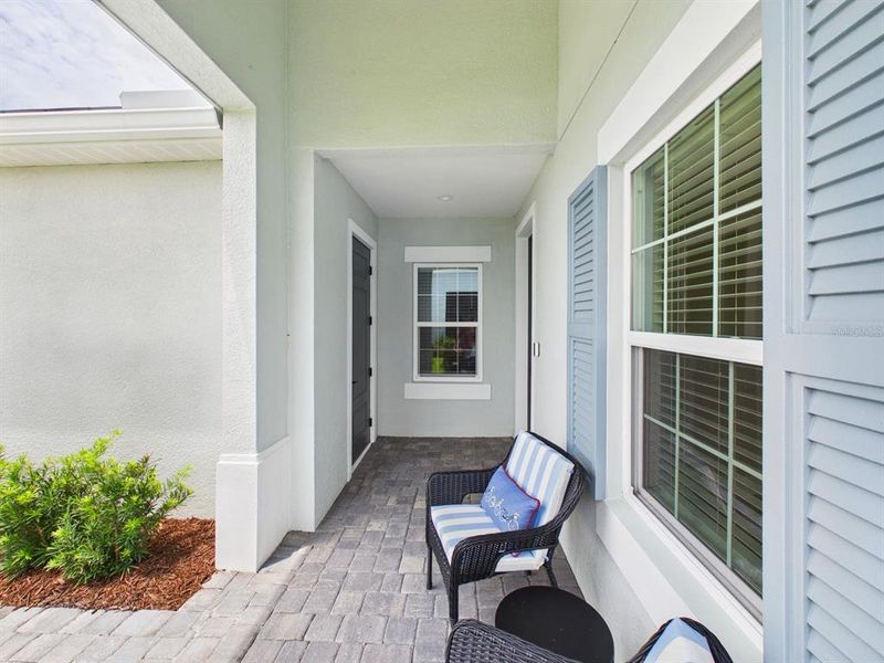 Exterior details and patio area of a home in , Sarasota (Image 38). Exterior details and patio area of a home in , Sarasota (Image 38).