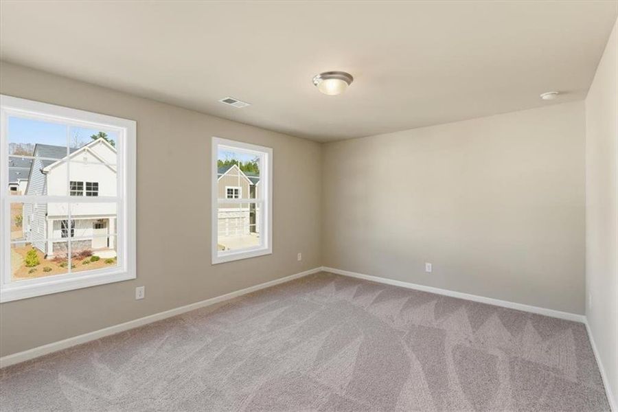 Spacious, unfurnished interior of a new home in Lakeside at Great Sky, Canton (Image 33).