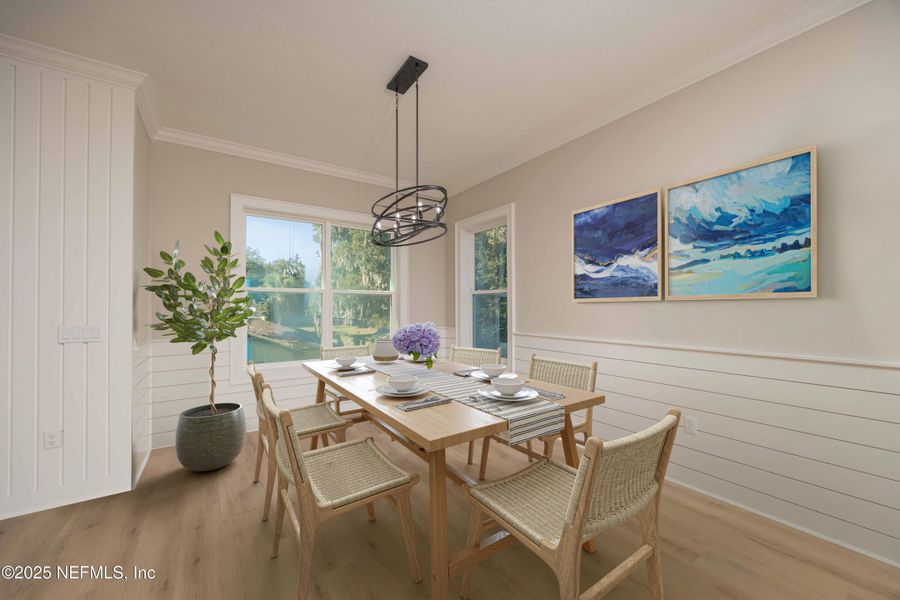 Furnished interior view inside a new home in , St. Augustine (Image 17). Furnished interior view inside a new home in , St. Augustine (Image 17).