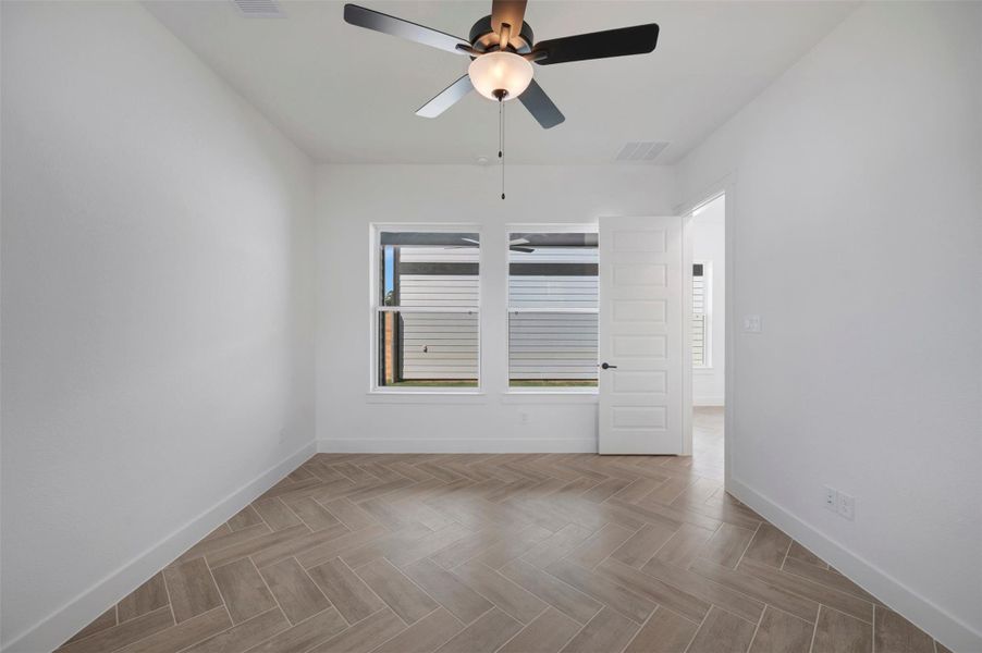 Spacious, unfurnished interior of a new home in Two Step Farm - Cottages Row Collection, Montgomery (Image 9).