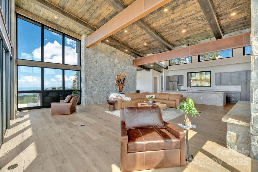 Exterior details and patio area of a home in , Banner Elk (Image 3).