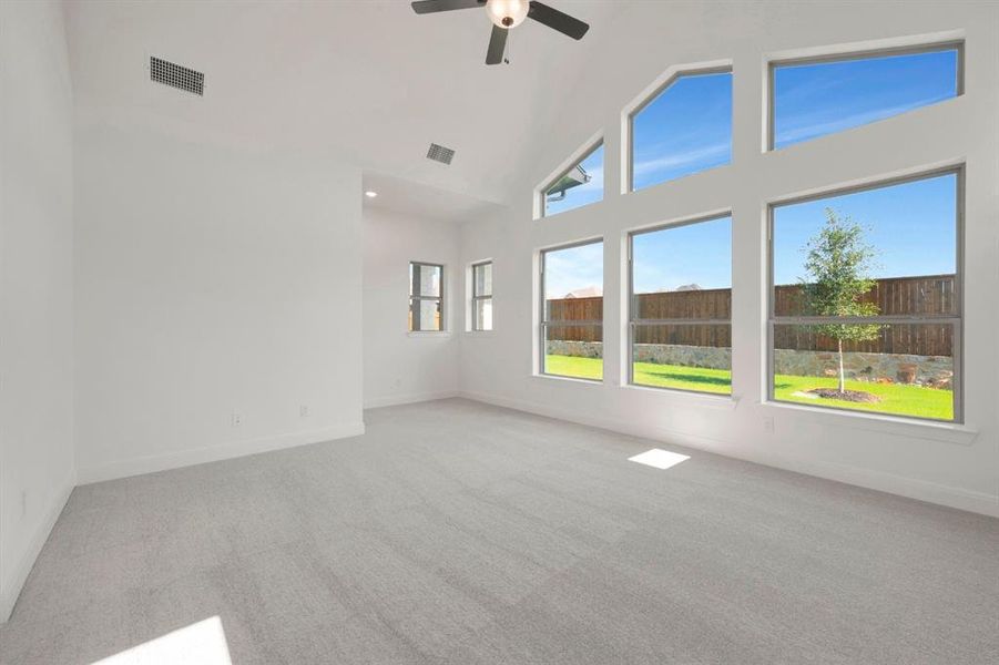 Spacious, unfurnished interior of a new home in Monterra - Classics, Fate (Image 21). Spacious, unfurnished interior of a new home in Monterra - Classics, Fate (Image 21).