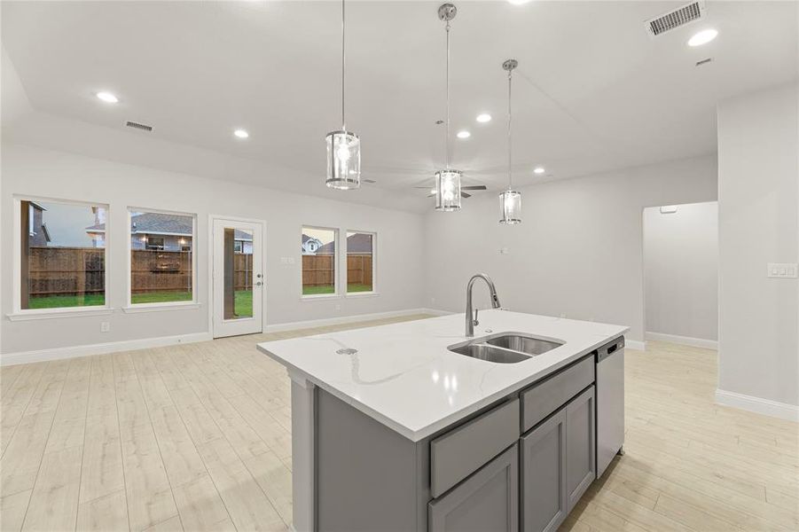 Furnished interior view inside a new home in Creekside, Royse City (Image 16).