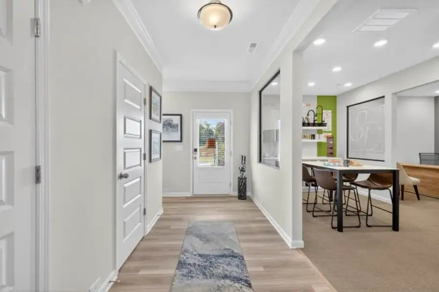 Furnished interior view inside a new home in The Stiles, Cartersville (Image 6).