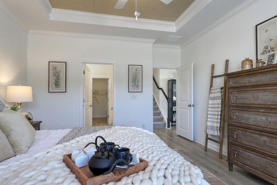 Furnished interior view inside a new home in , Manning (Image 33).