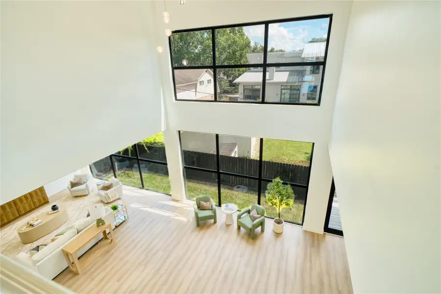 Furnished interior view inside a new home in , Houston (Image 9). Furnished interior view inside a new home in , Houston (Image 9).