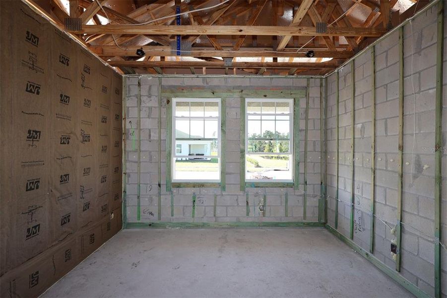 In-progress construction of a new home in Bay Lake Farms, St. Cloud, FL (Image 8).