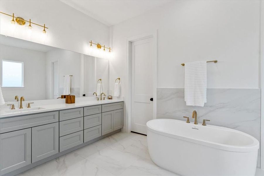 Furnished interior view inside a new home in , Justin (Image 11).