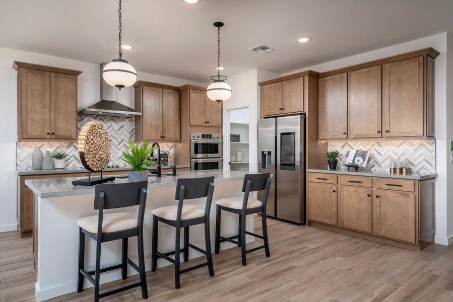 Representative furnished interior of a home built from the Monument by Risewell Homes in Wildera, San Tan Valley (Image 5).