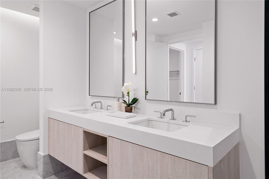 Furnished interior view inside a new home in , Bay Harbor Islands (Image 33).