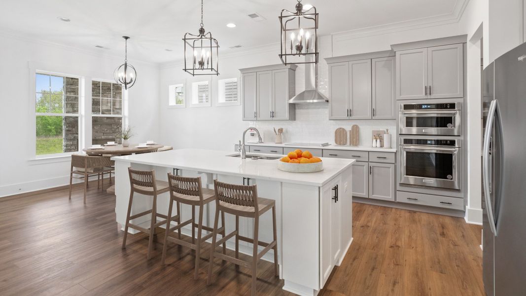 Representative furnished interior of a home built from the Haven by DRB Elevate. in Summerwind Crossing at Lakes of Cane Bay, Summerville (Image 6).