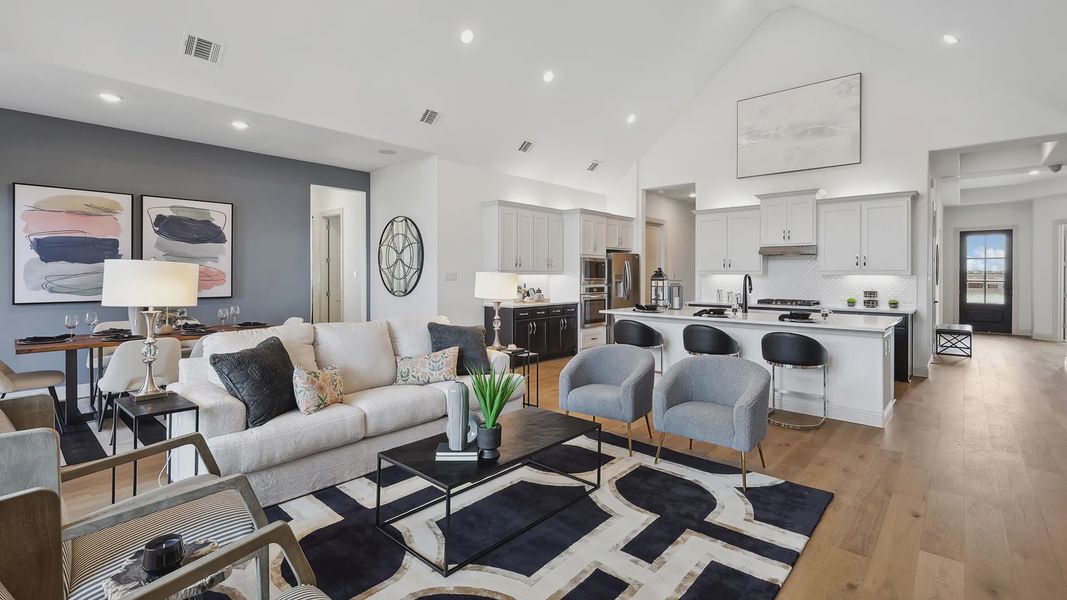 Model home photos of similar floorplans, not pictures of actual home.