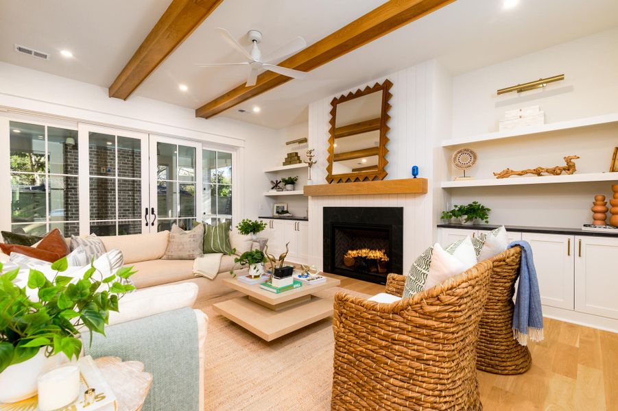 Furnished interior view inside a new home in , Mount Pleasant (Image 17).