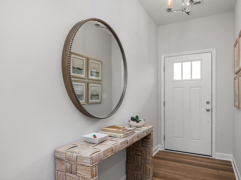 Representative furnished interior of a home built from the The Graham Exterior by Davidson Homes LLC in Springvale, Willow Spring (Image 5).