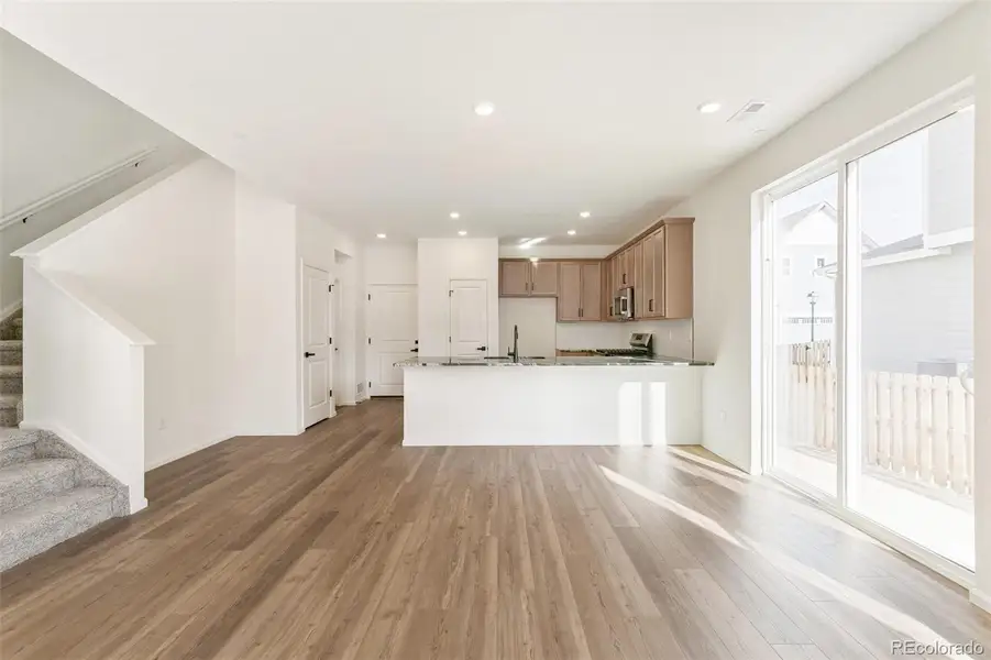 Furnished interior view inside a new home in Turnberry Villas, Commerce City (Image 11).