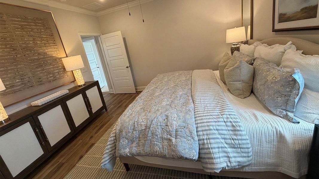 Furnished interior view inside a new home in Fallschase, Tallahassee (Image 12).