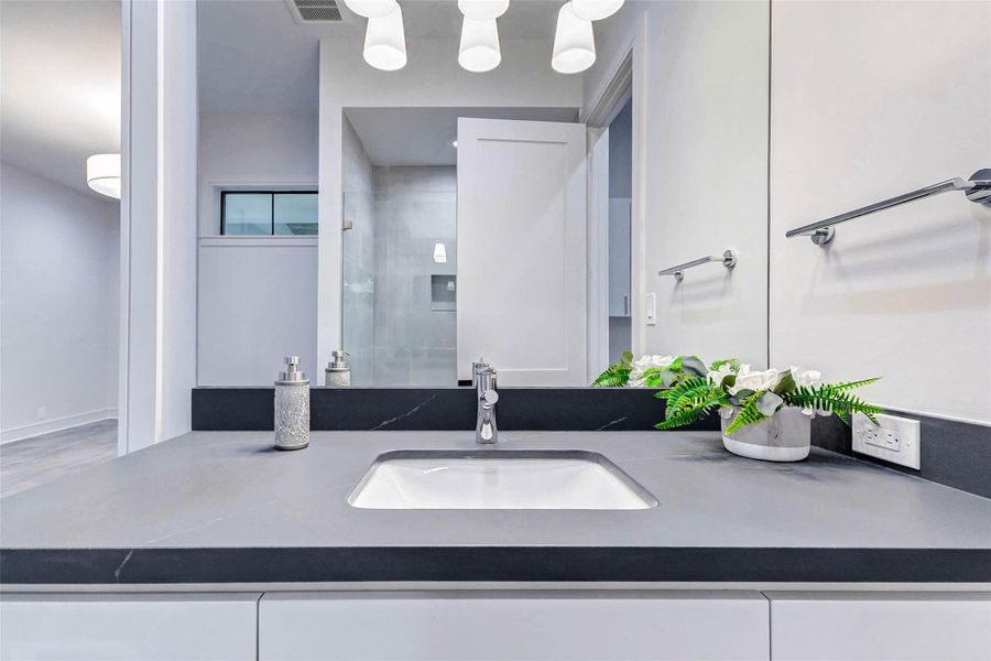 Furnished interior view inside a new home in , Houston (Image 17). Furnished interior view inside a new home in , Houston (Image 17).